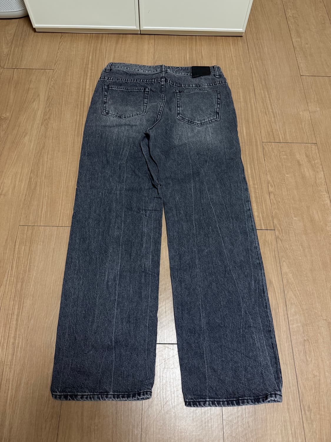 [48] 페이탈리즘 흑청 데님팬츠 상품이미지2