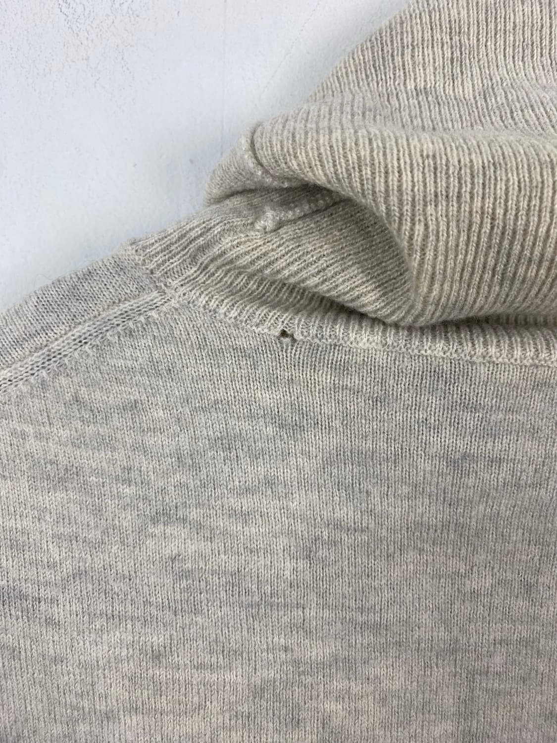 폴로 랄프로렌 울 아이보리 터틀넥 니트 스웨터 L 상품이미지7