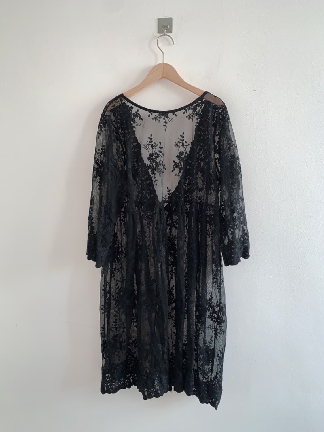 See through lace cardigan 상품이미지7