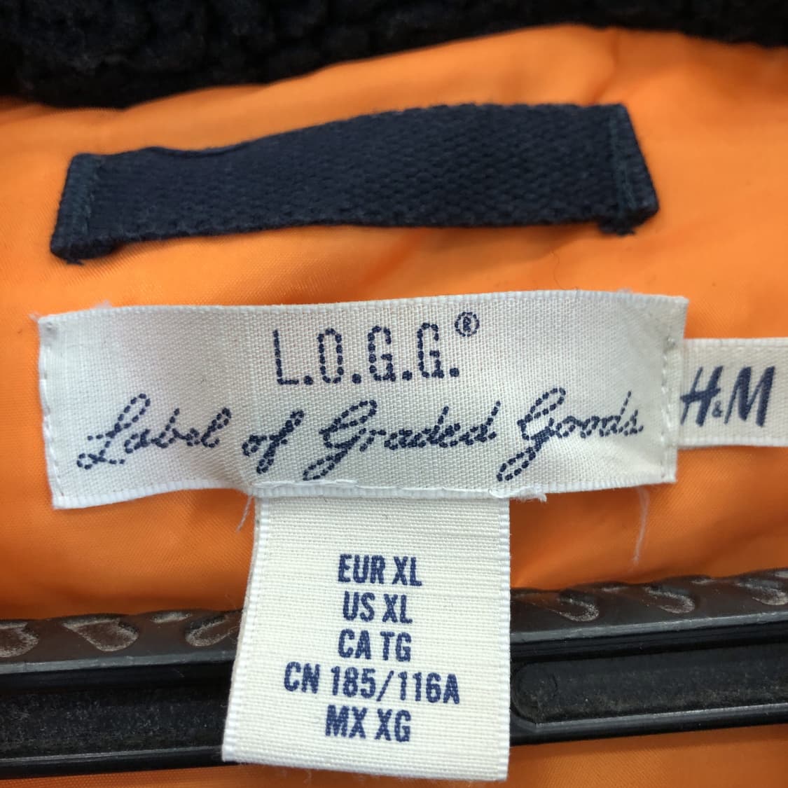 H&M 흐앤므 알파야상파카 XL  상품이미지5