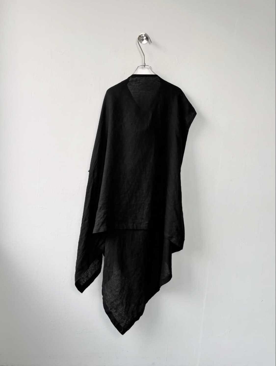 요지야마모토 비대칭 드레스 상품이미지4