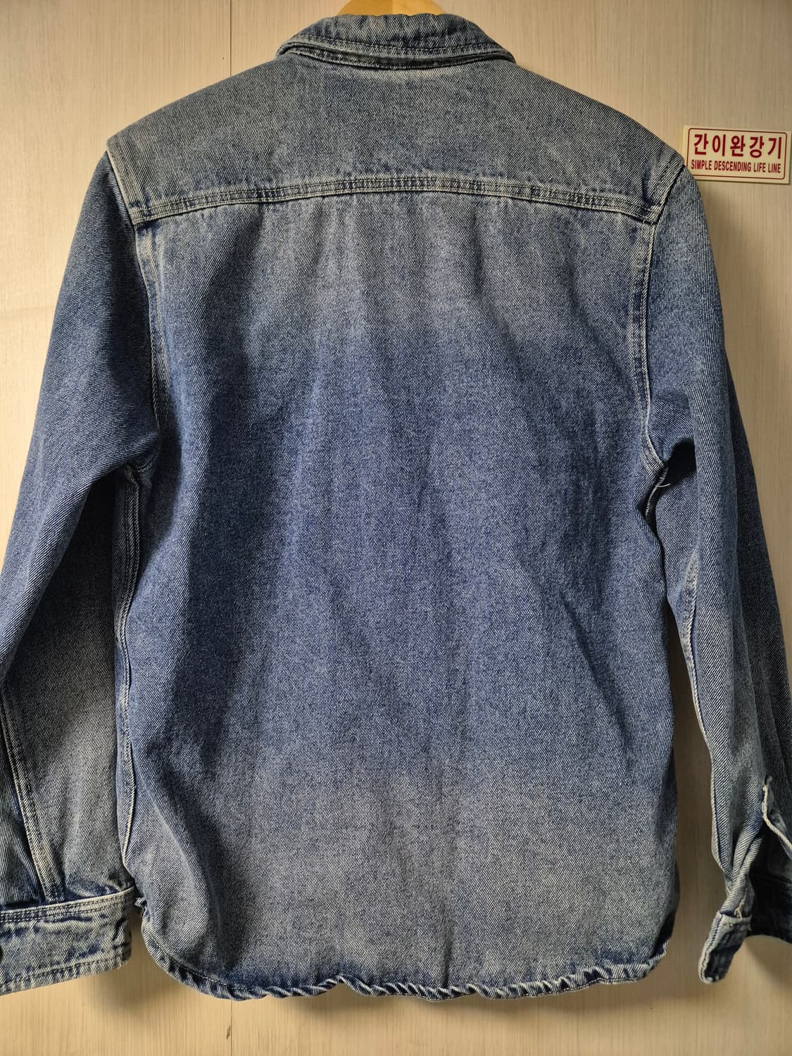 자라(ZARA) 데님 셔켓 40  상품이미지2