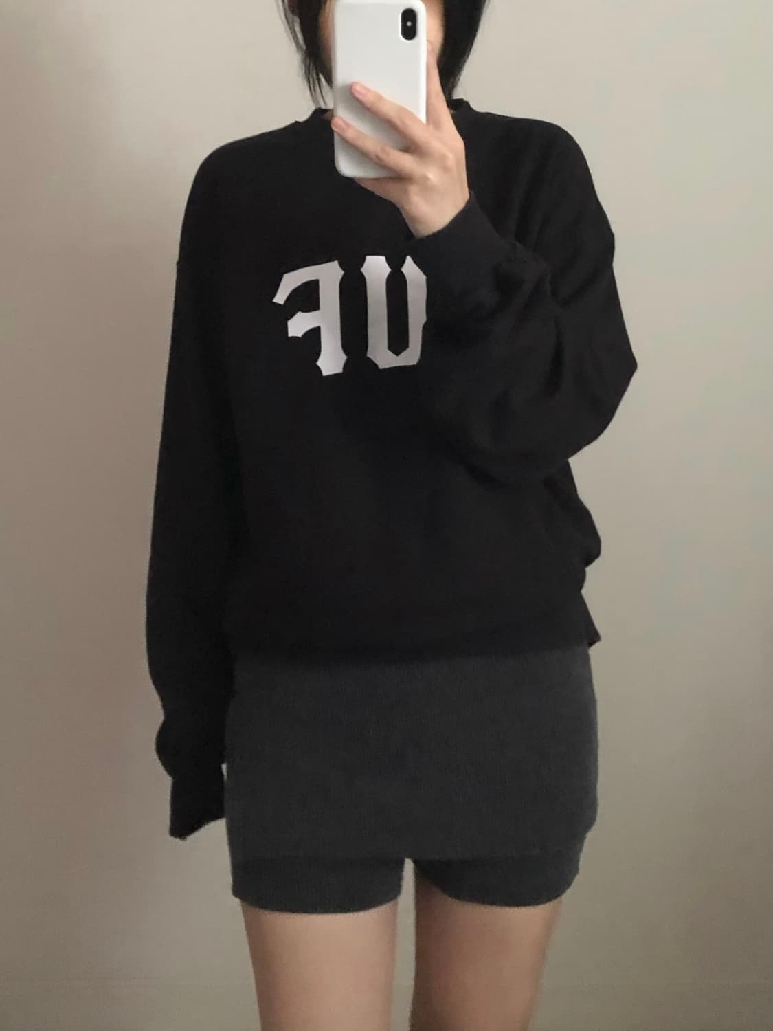 HUF 허프 빅로고 맨투맨 상품이미지1