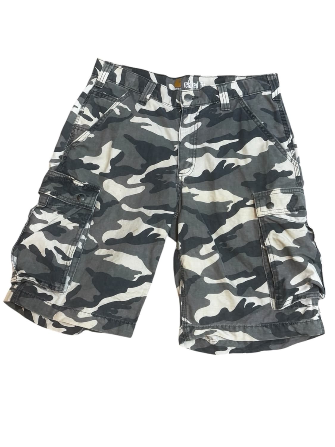 Carhartt 카모 카고 하프팬츠 상품이미지1