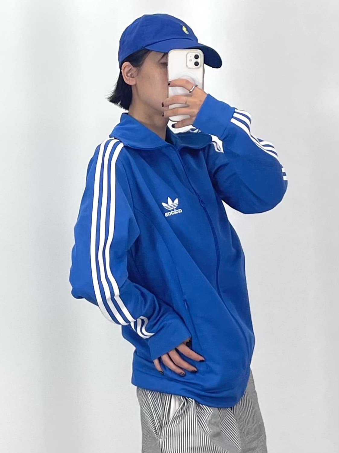  [L]아디다스 여성 유로파 블루 트랙탑 져지CH7759 상품이미지2