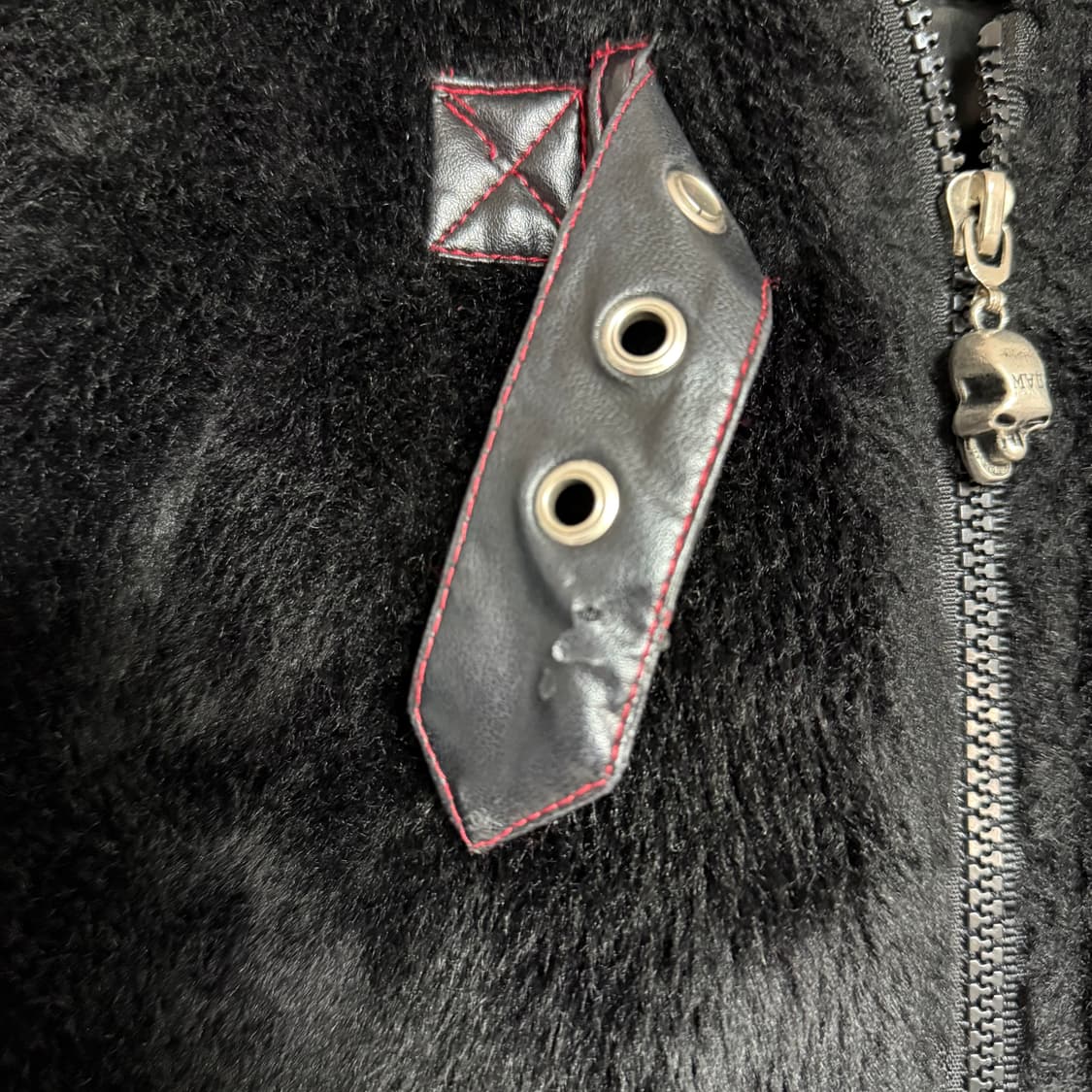 매드펑크 네코 퍼후드 집업 상품이미지3