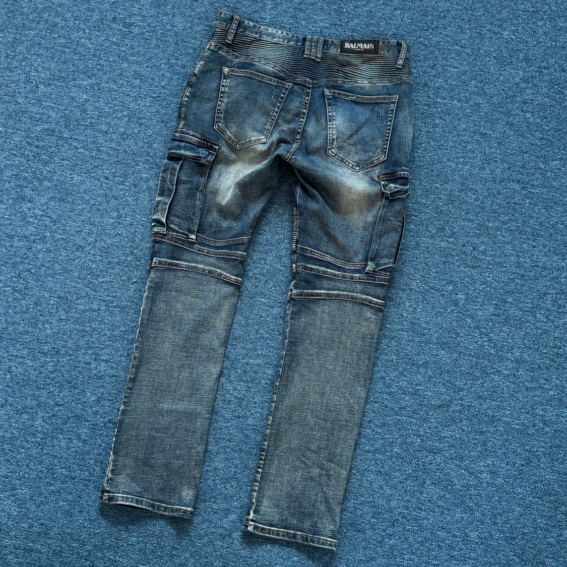 발망 데님 바이커진 상품이미지4