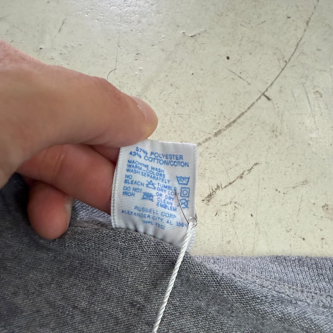 90s USA 러셀 애슬레틱 빈티지 싱글스티치 반팔티 2XL 상품이미지6
