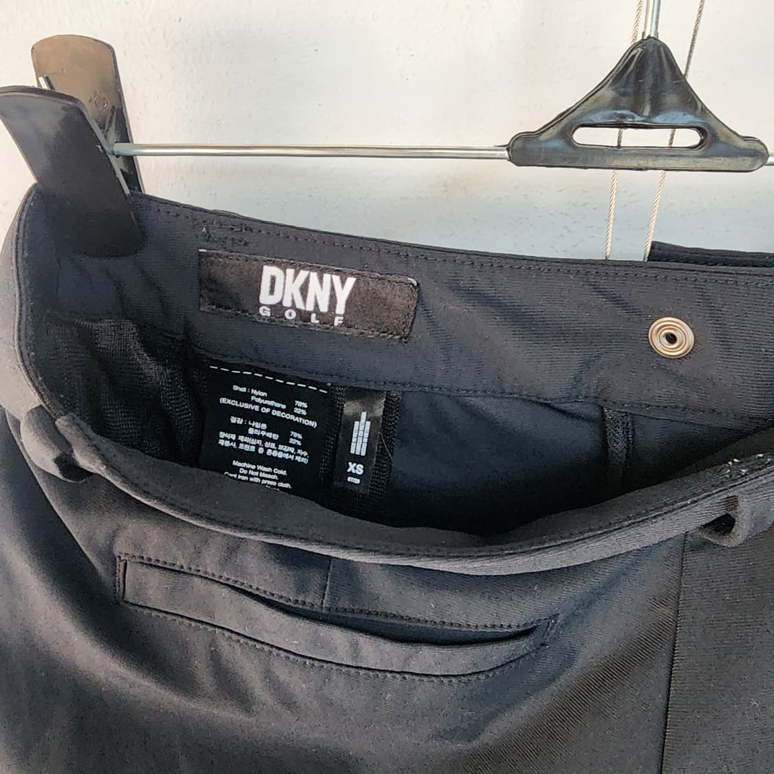DKNY 블랙 여성 바지 상품이미지6