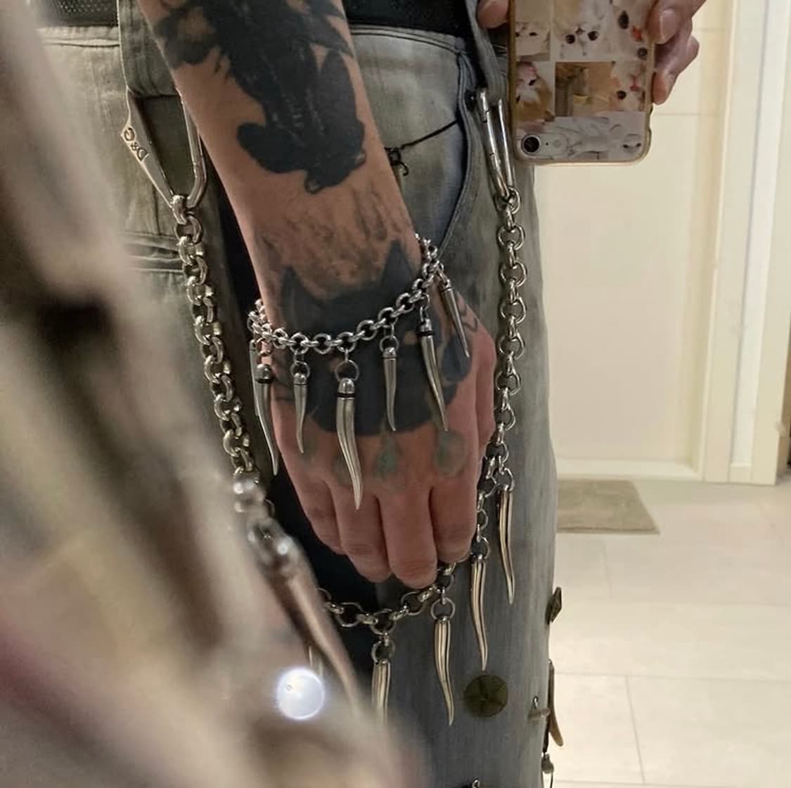 2000s 돌체앤가바나 코르노 체인 목걸이 상품이미지6