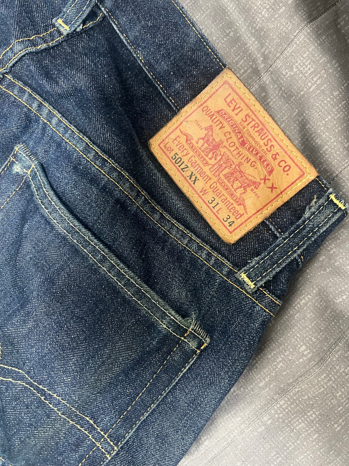 리바이스 501ZXX 리지드 상품이미지4