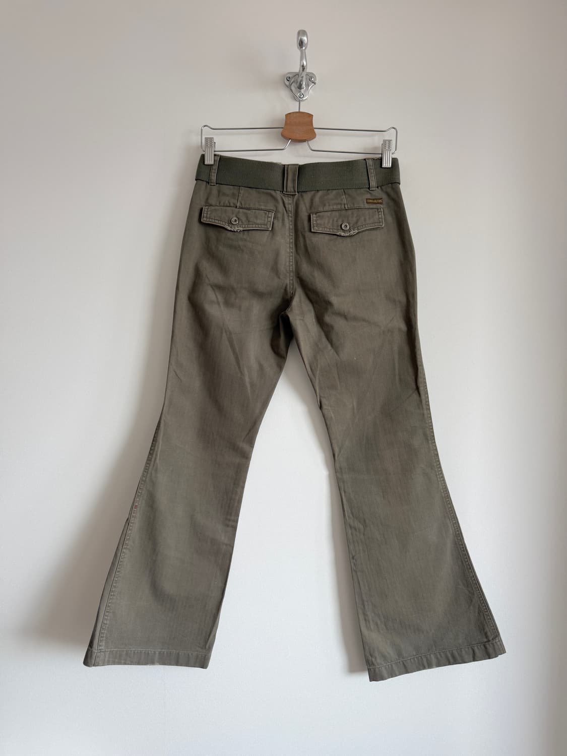 Pre owned 벨트 부츠컷 팬츠 상품이미지6