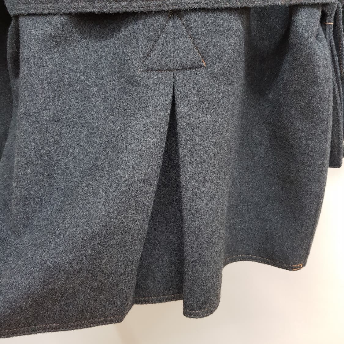 한섬 랑방 캐시미어 블렌드 벨티드 코트 82-94-160사이즈 상품이미지6