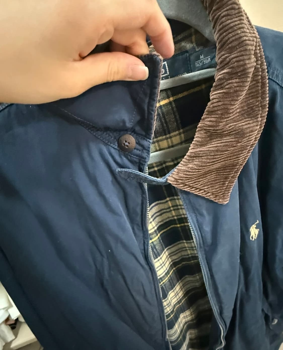 폴로 랄프로렌 코듀로이 블루종 자켓 상품이미지2