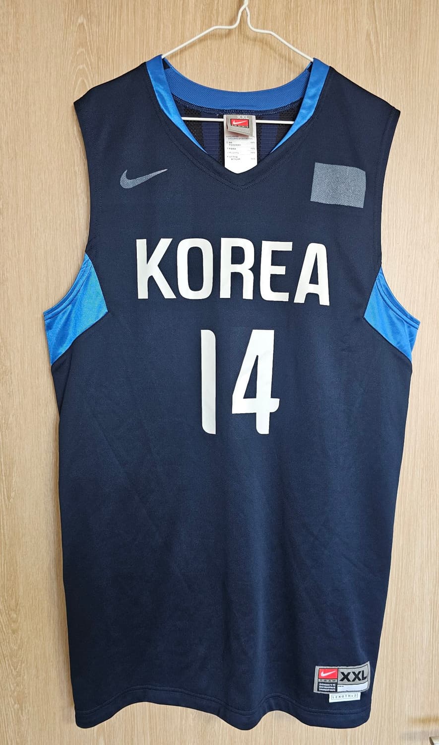 나이키 KOREA 농구 국가대표 빈티지 유니폼 XXL 상품이미지1