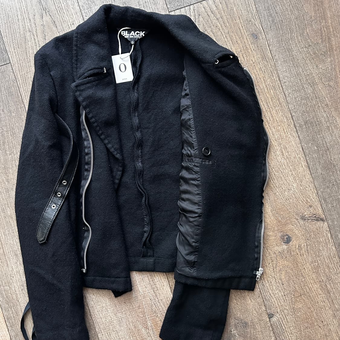 Fulling Wool Belt Rider Jacket 상품이미지4