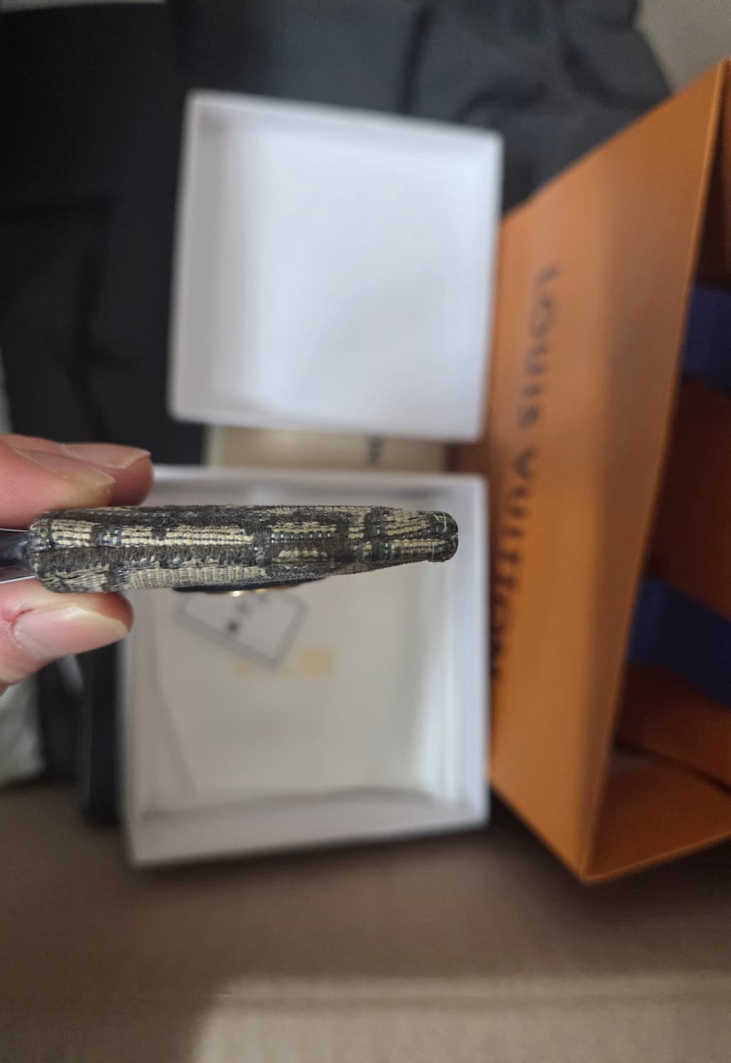 디올 오블리크 몽테인 카드지갑 상품이미지5