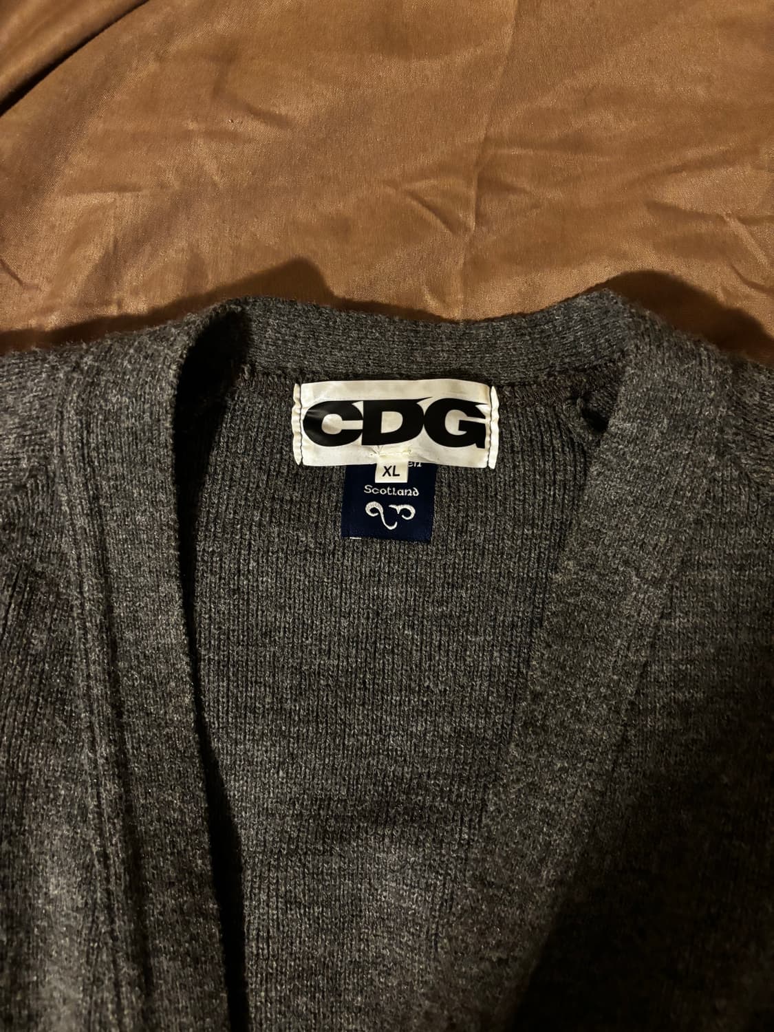 꼼데가르송cdg니트가디건 상품이미지3