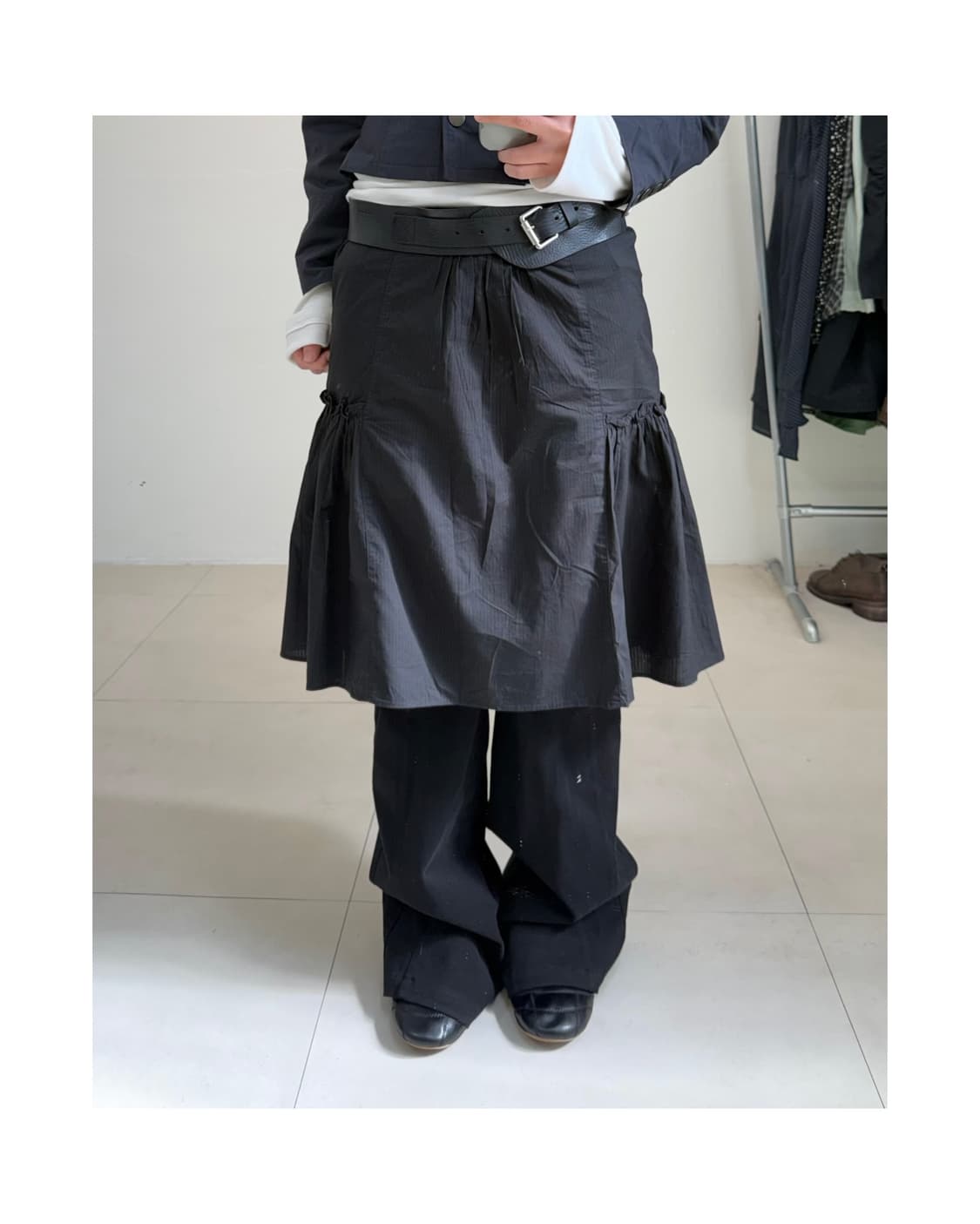 빈티지 미디 스커트 상품이미지4