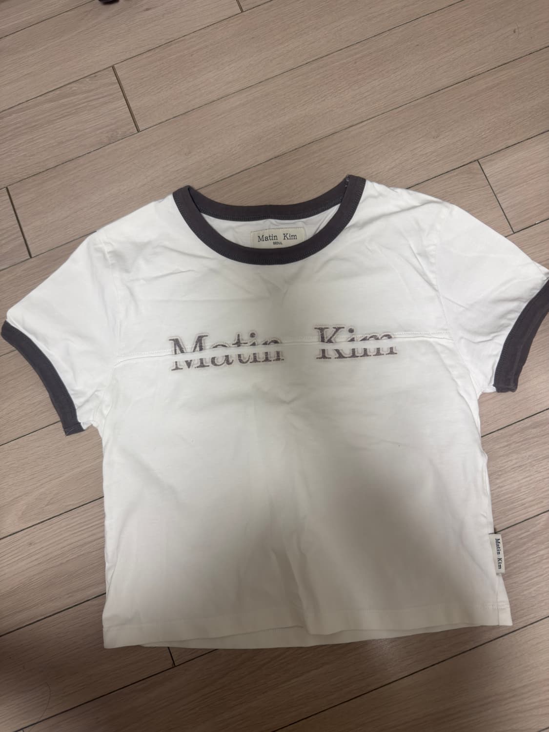 마뗑킴 반팔 티  상품이미지1