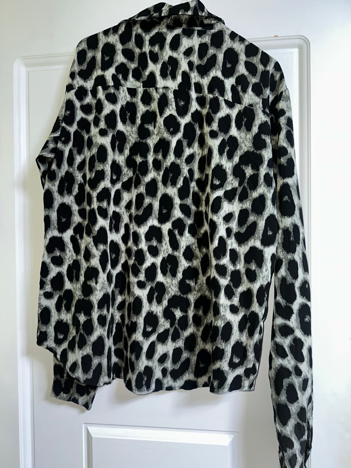 호피 오리엔탈 빈티지 블라우스 상품이미지2