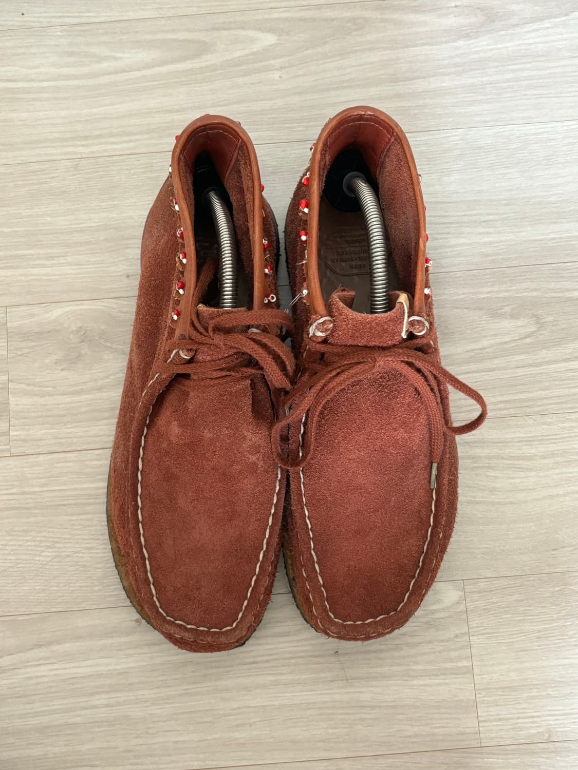 비즈빔(visvim) 스웨이드 미드컷 부츠 / 러스트 컬러 / 감성 빈티 상품이미지5