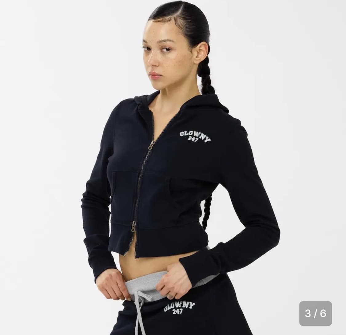 글로니 247 DAY SNUG ZIP UP - navy 상품이미지1