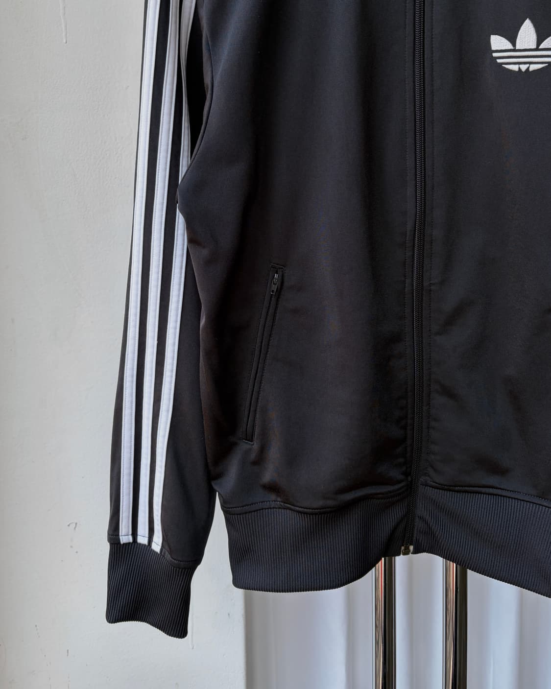 [S-M]아디다스 구형 파이어버드 블랙 트랙탑 져지 상품이미지5