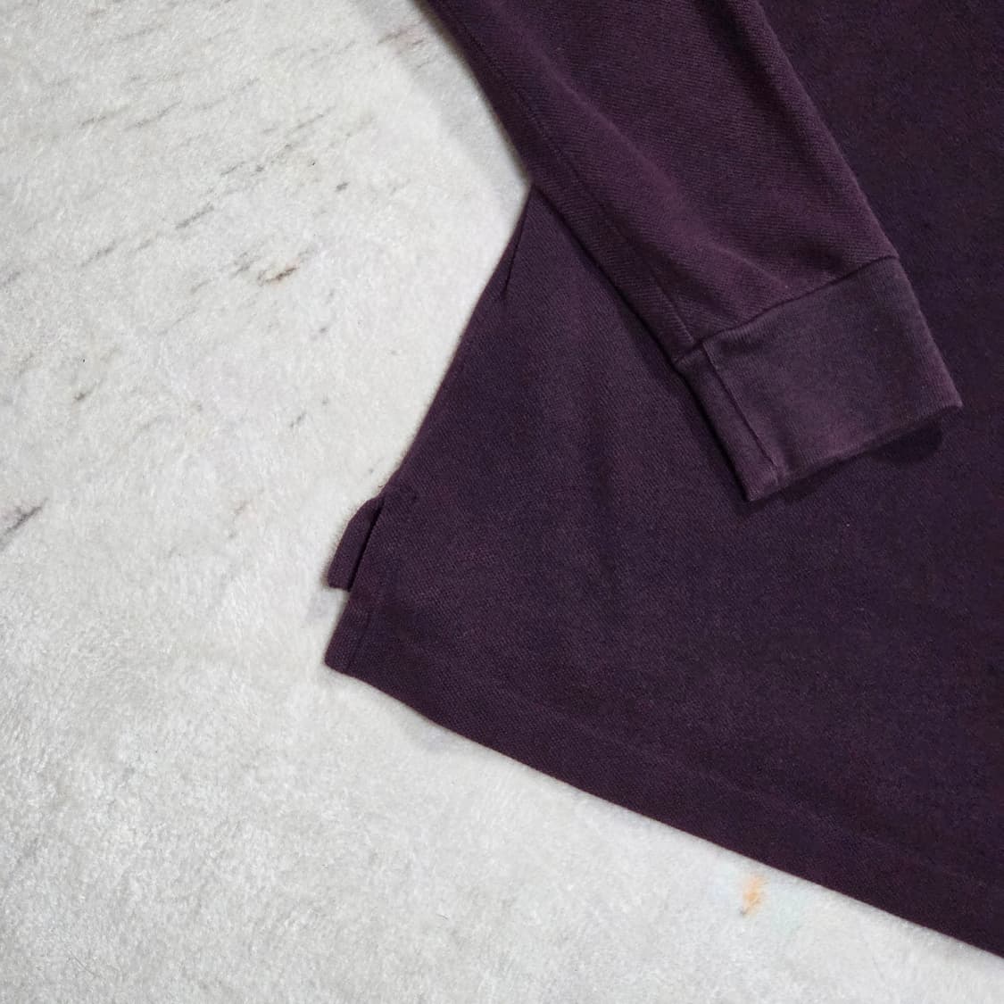 폴로 퍼플 카키 자수 PK 롱슬리브 상품이미지7