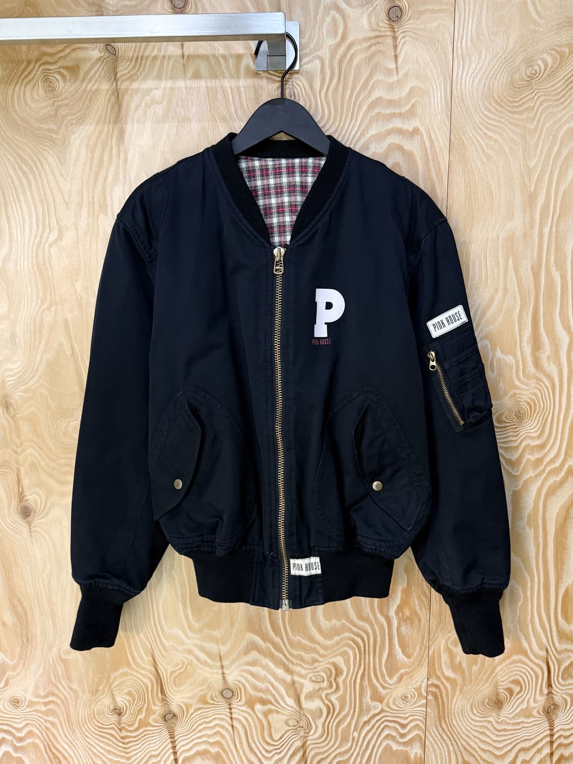 핑크하우스 90‘s 봄버 자켓 상품이미지3