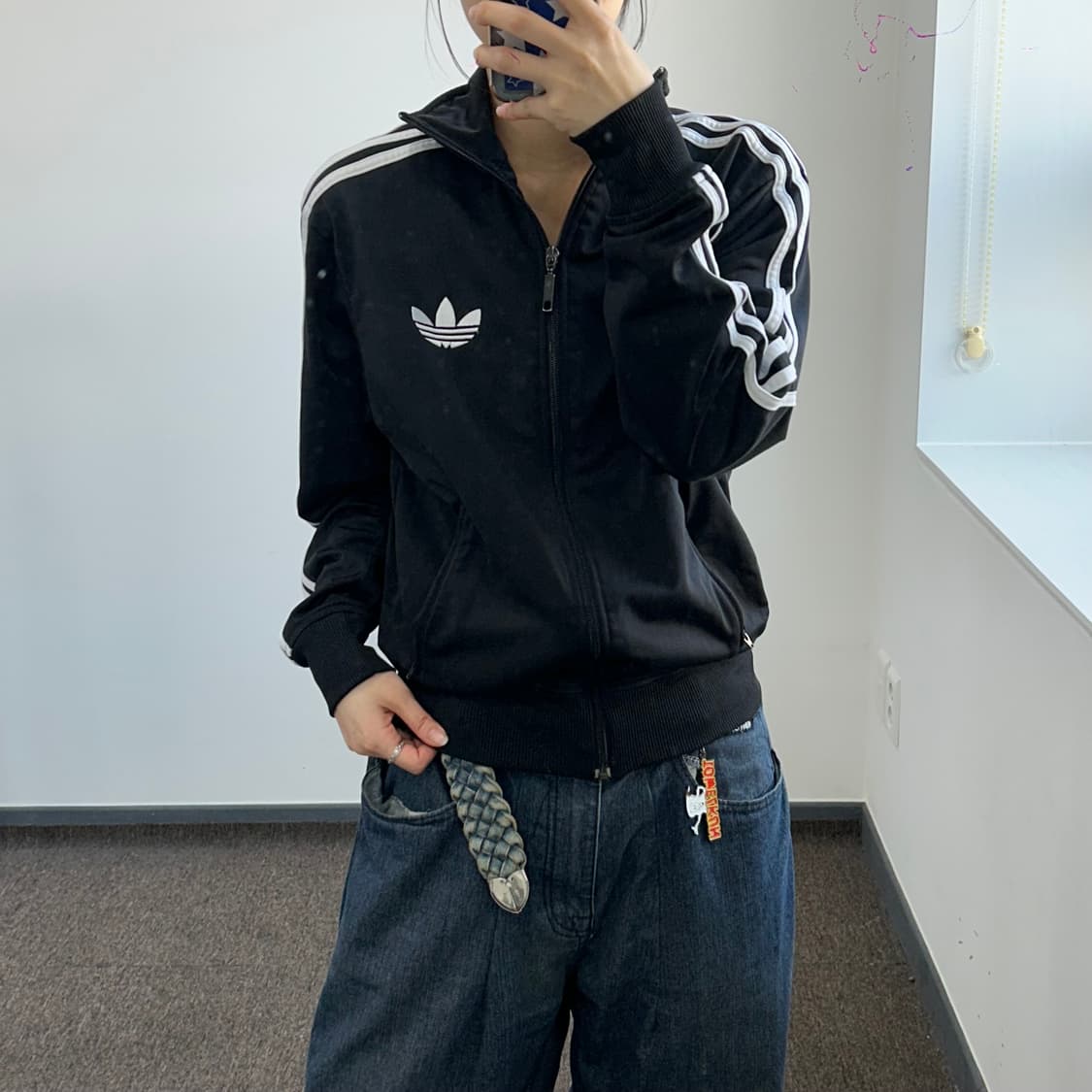 Adidas 아디다스 구파 블랙 져지 상품이미지1