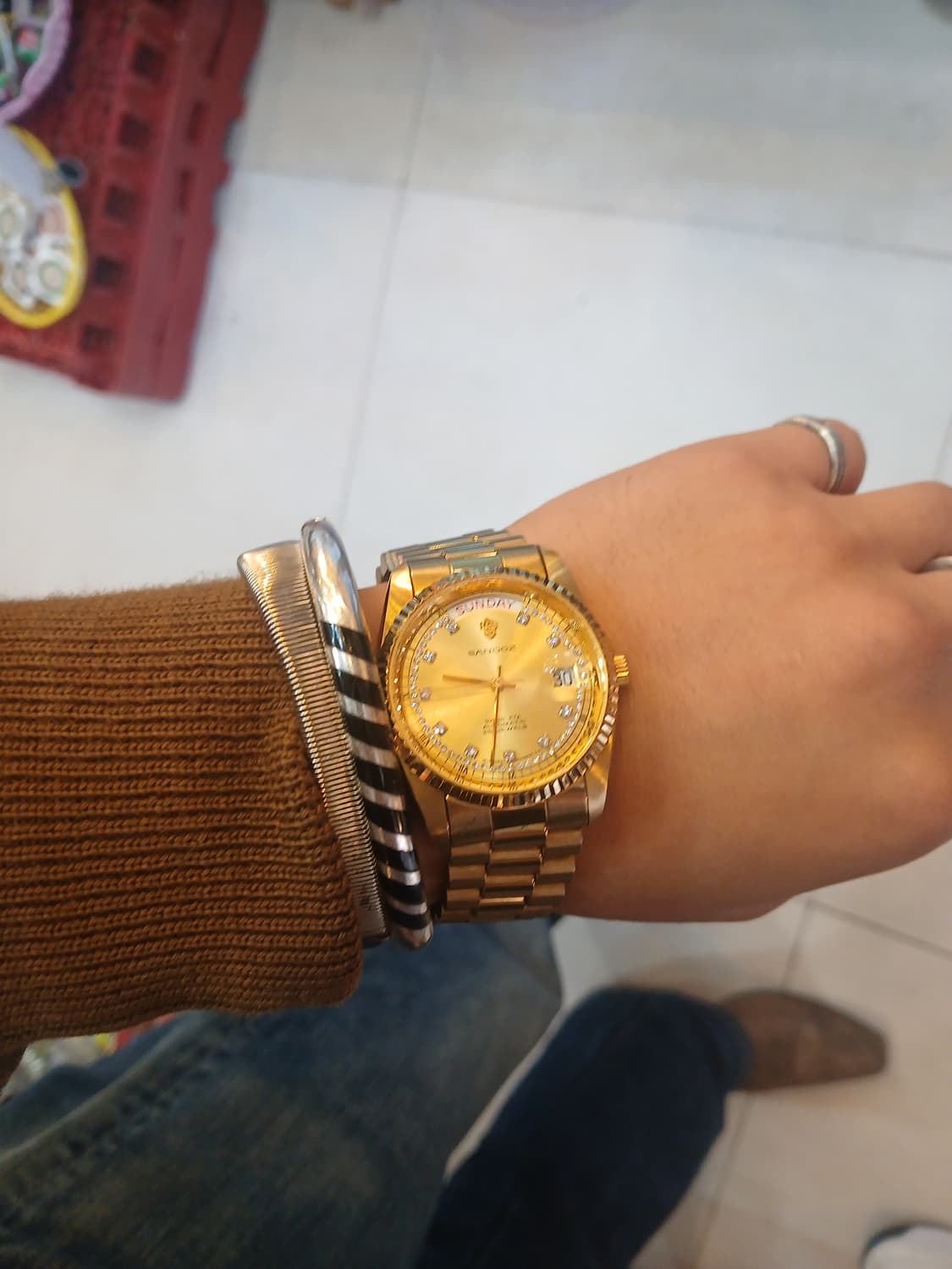 swiss SANDOZ 오토매틱 시계 상품이미지1