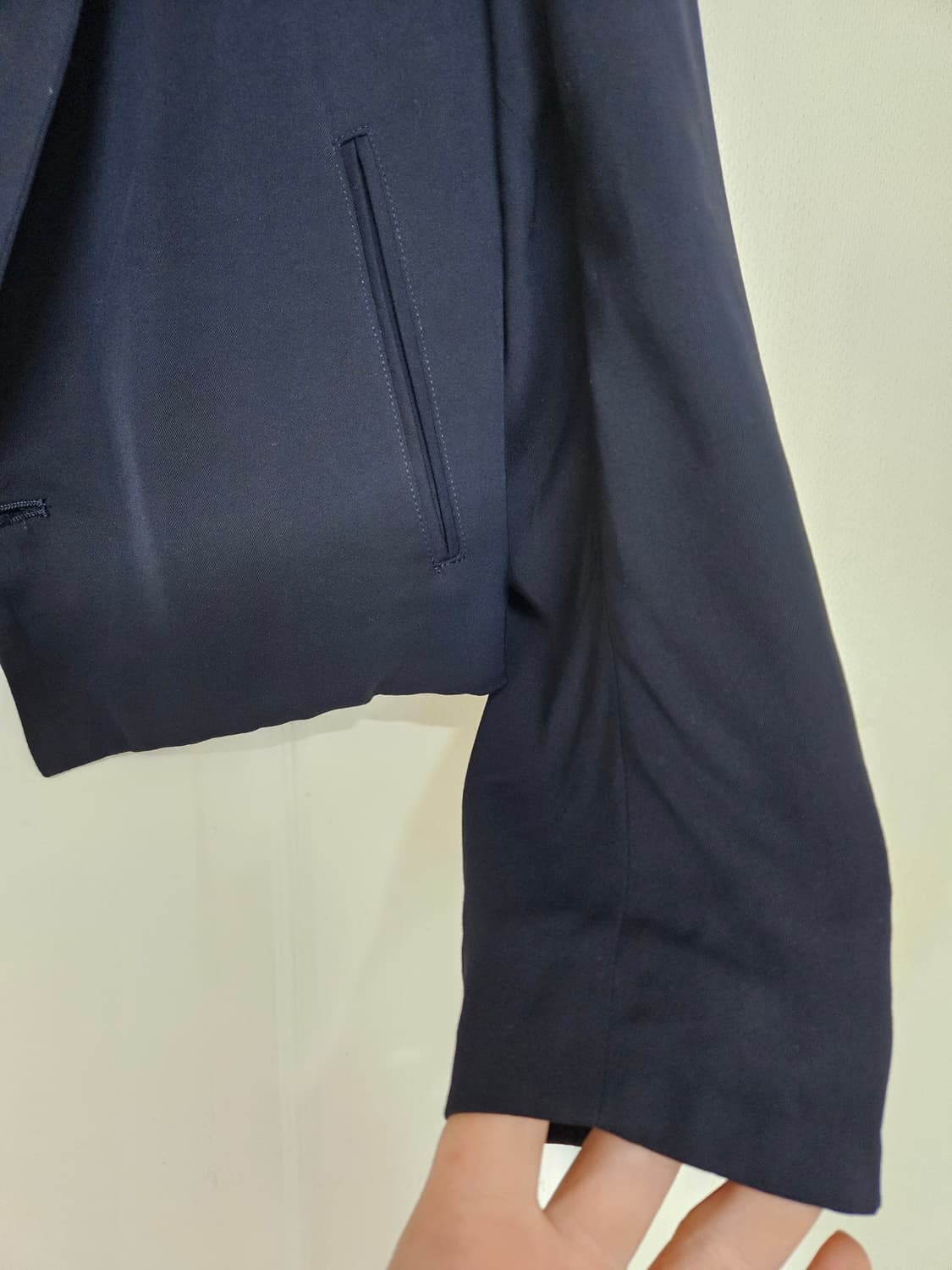 요지야마모토 워크샵 라인 90's 크롭 자켓 상품이미지5