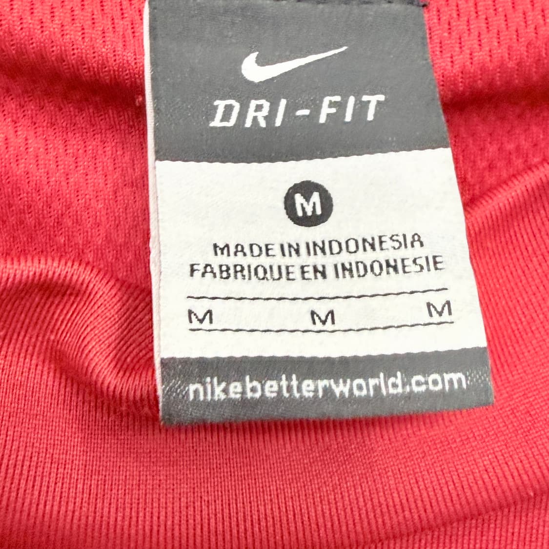 나이키 드라이핏 기능성 긴팔 티셔츠 레드 (M)  상품이미지7