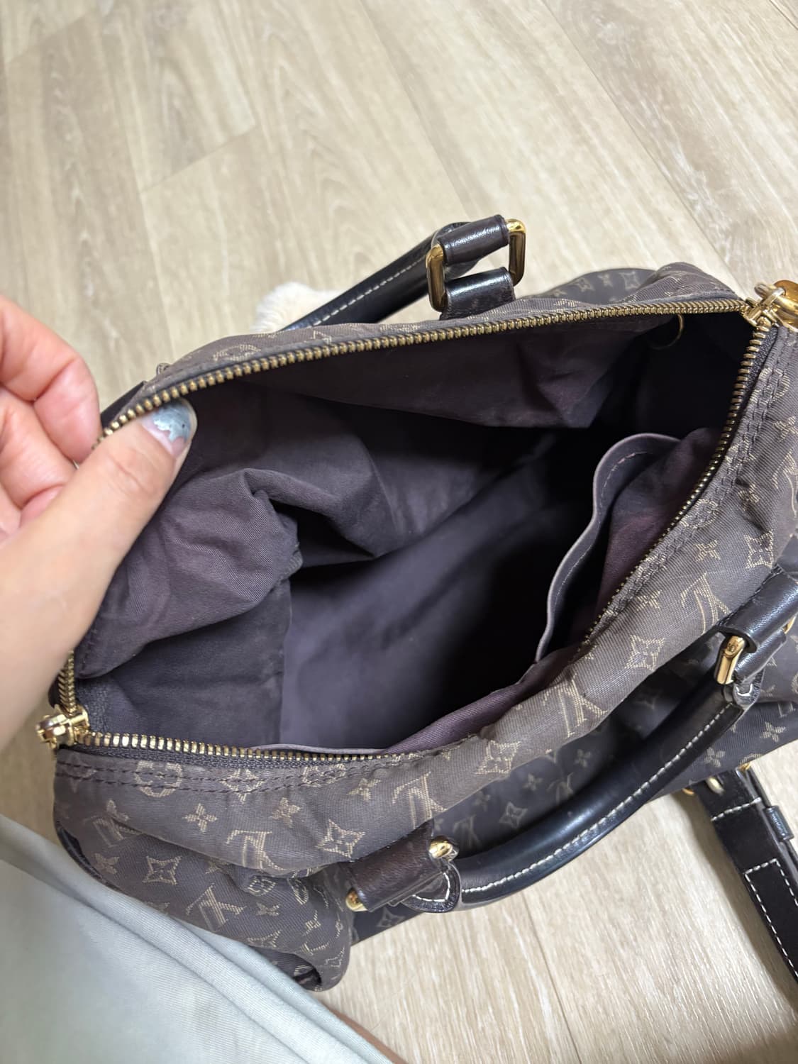 루이비통 이딜/미니린 캔버스 빈티지 상품이미지8