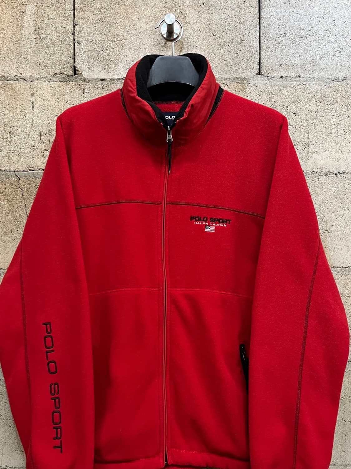 90s 폴로 스포츠 풀집업 플리스 상품이미지2