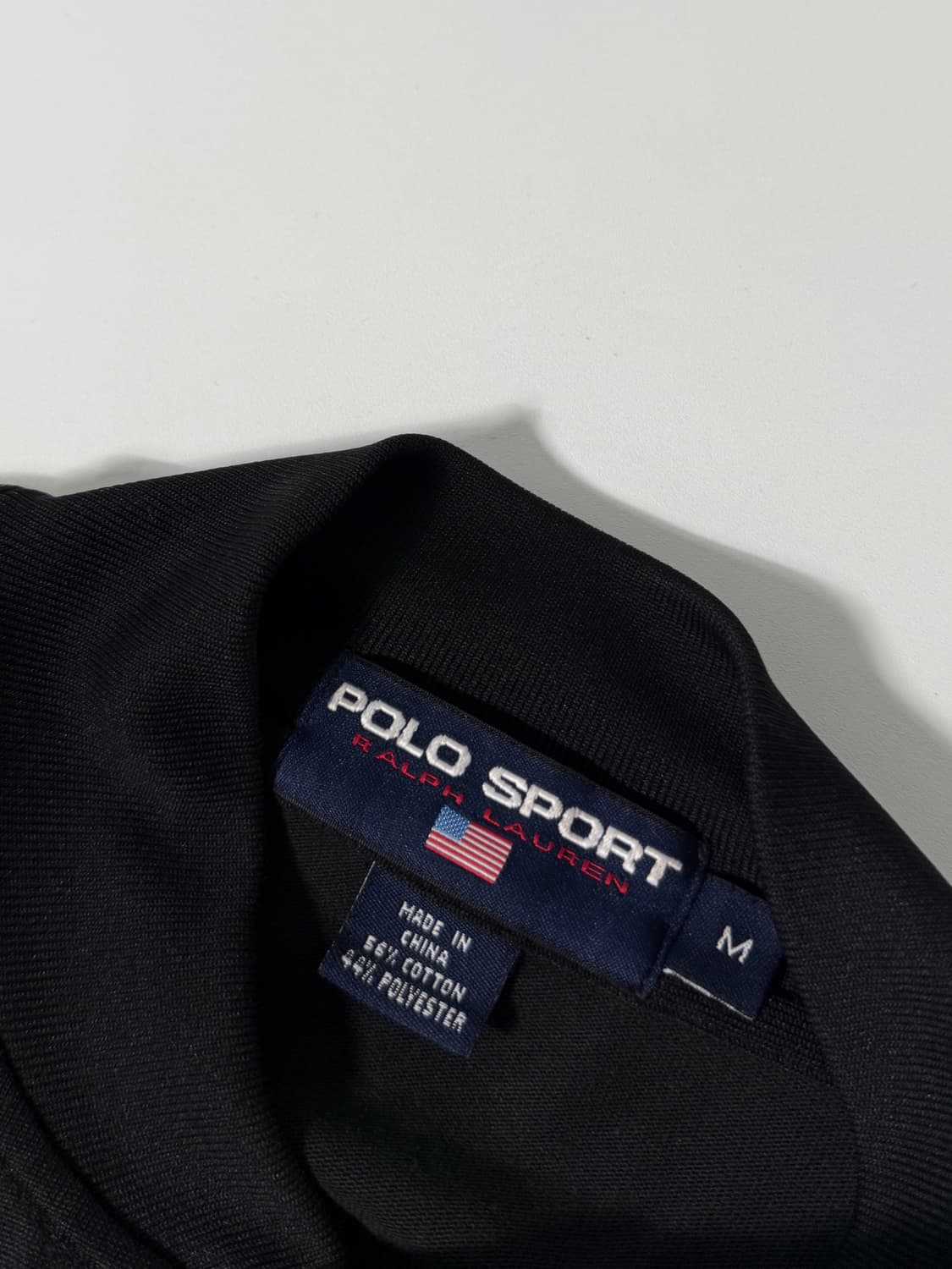 폴로스포츠 00‘s 루즈핏 자수 로고 트랙 버튼다운 바시티 자켓 상품이미지6