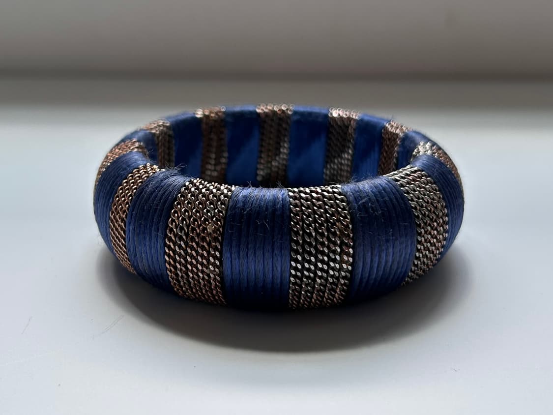 에스닉  체인 배색 뱅글 상품이미지1