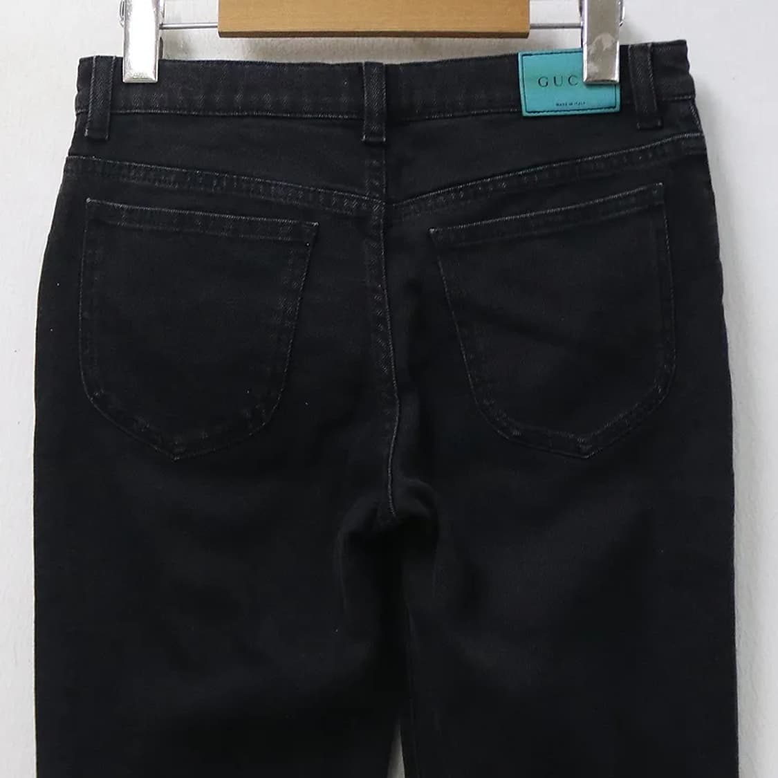 구찌 블랙 팬츠 66268 상품이미지5