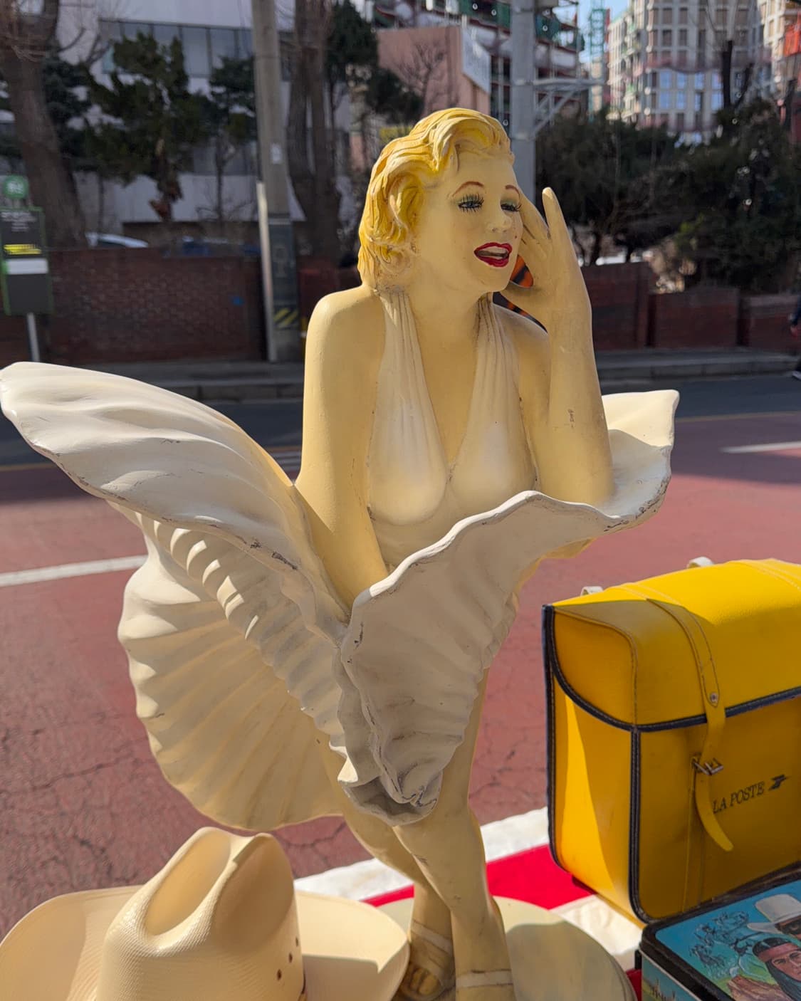 빈티지 소품 마릴린 먼로 조각상 상품이미지3