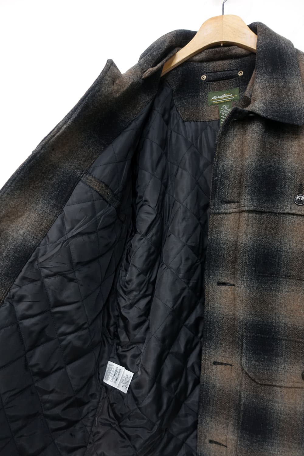 에디 바우어 플란넬 체크 울 자켓 상품이미지9