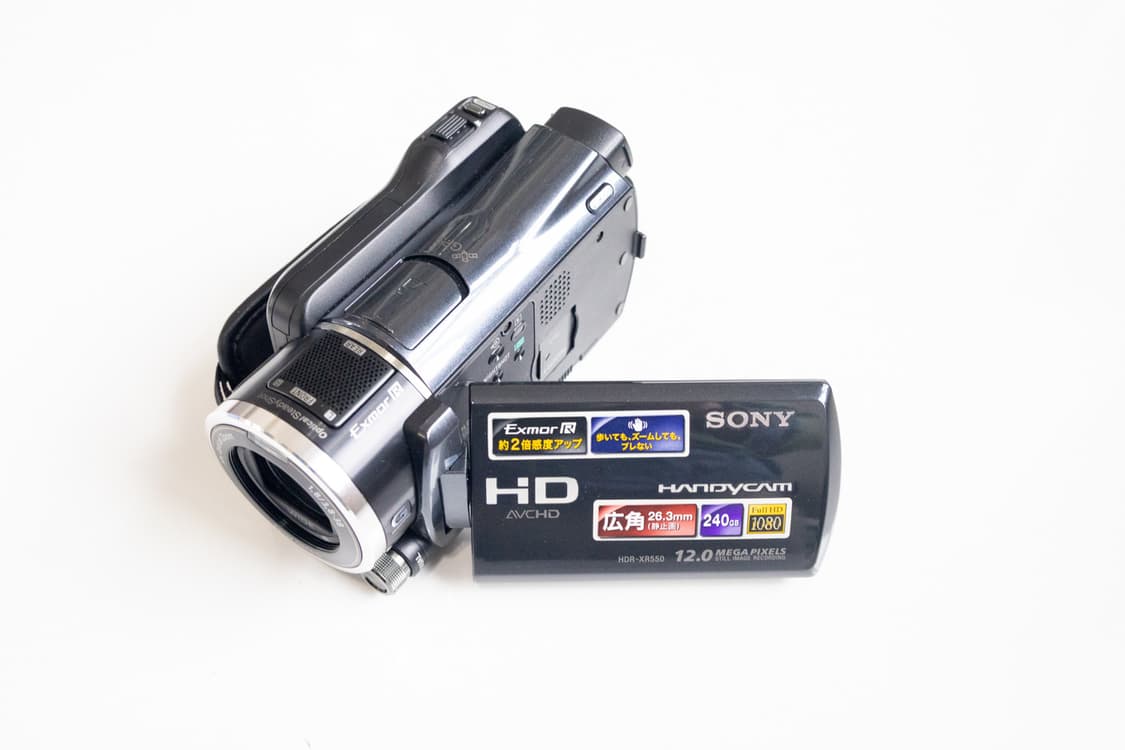 Sony HDR XR550V / 빈티지 디지털 캠코더 상품이미지1
