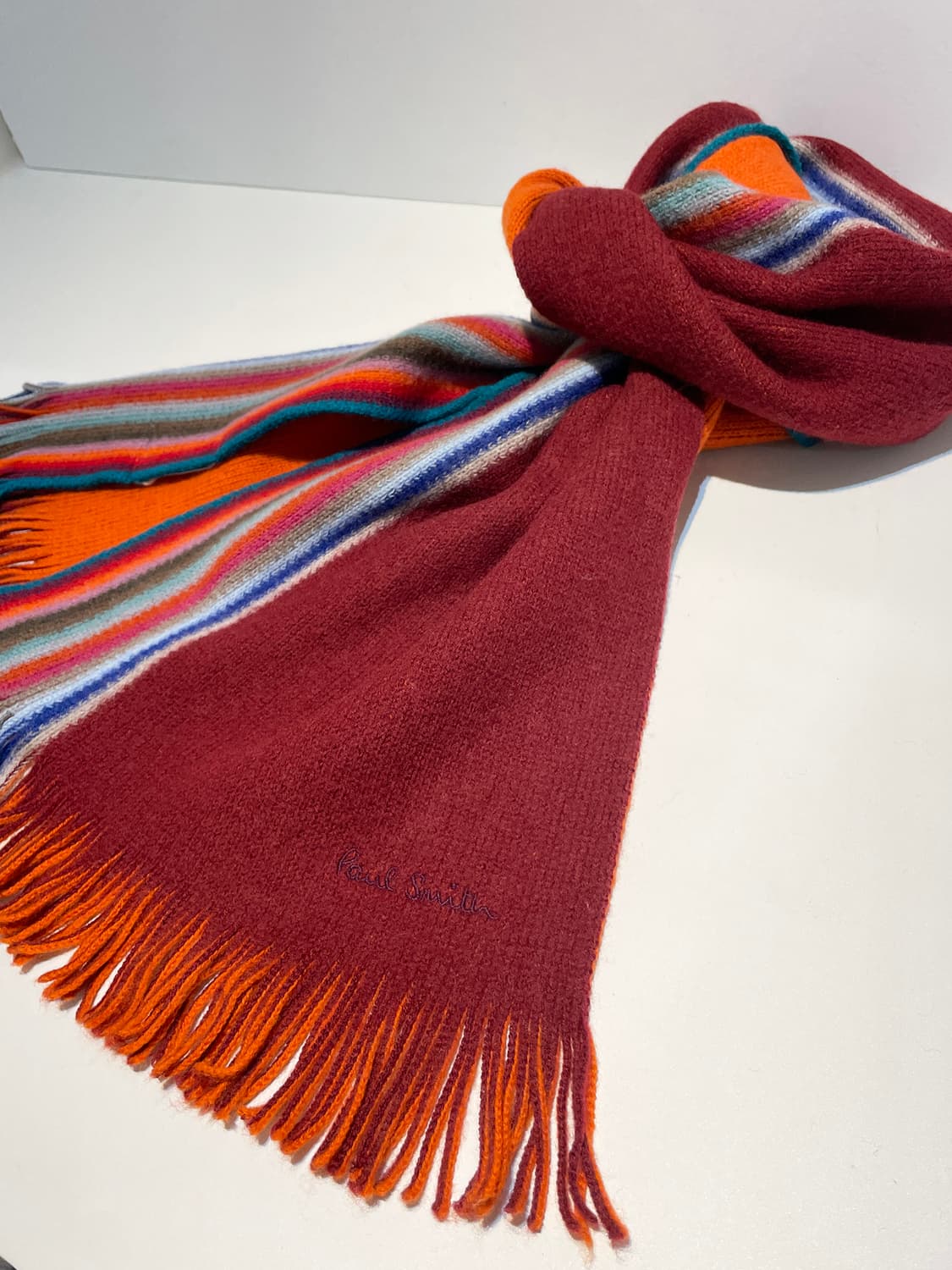 폴스미스 배색 목도리 A1415 상품이미지1