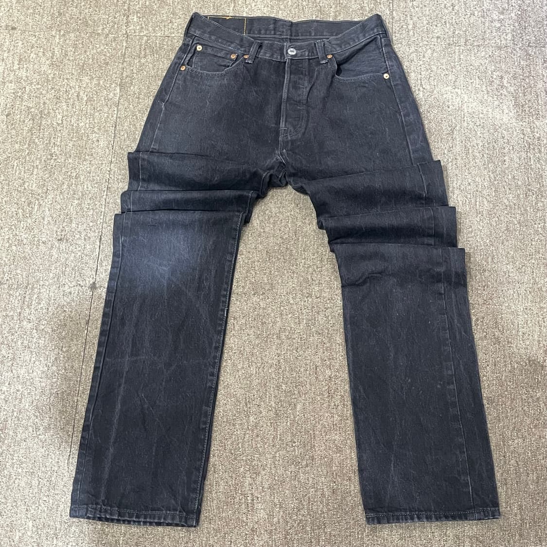(30) Levi's 501 (리바이스 스트레이트 블랙 데님) 상품이미지3