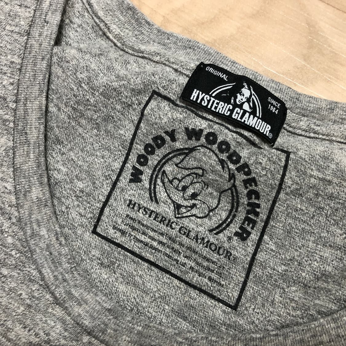 히스테릭 글래머 우디 우드페커 반팔티 상품이미지2
