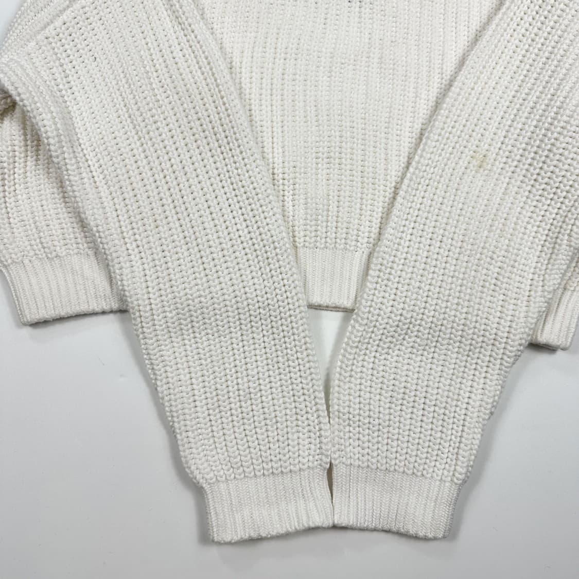 타미힐피거 플래그 화이트 크롭 니트 (M 여성추천) 상품이미지4