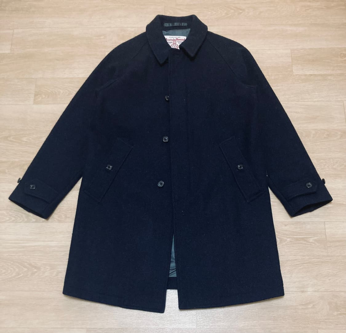 빔즈 플러스 해리스 트위드 발마칸 코트 S 상품이미지1