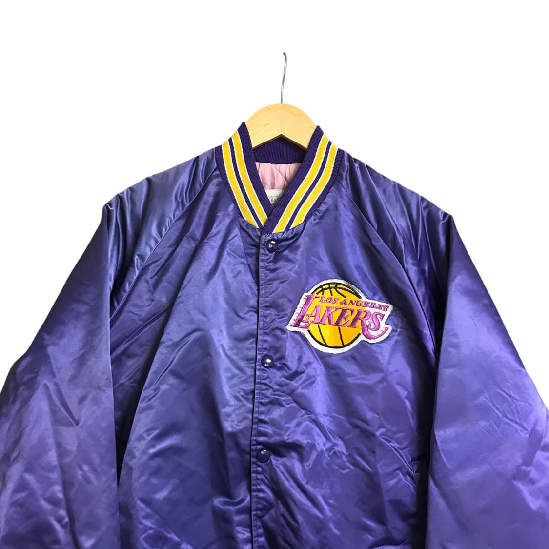초크라인 90s LA 레이커스 바시티자켓 상품이미지1