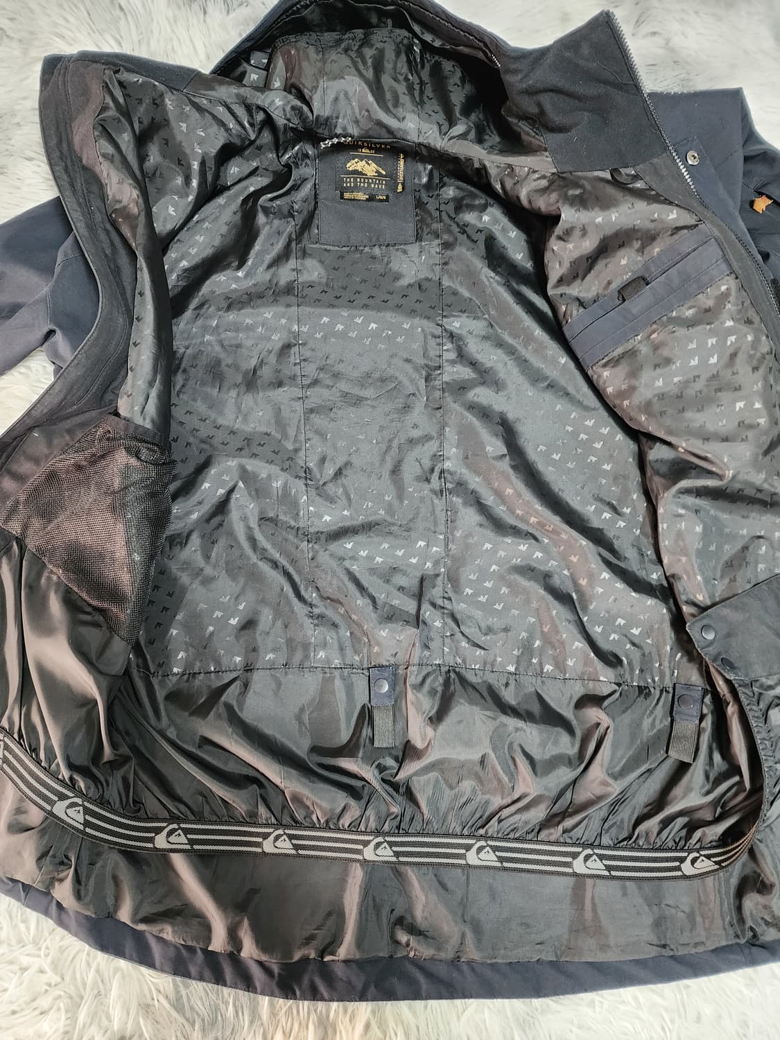 퀵실버 후드 보드복 자켓 블랙 상품이미지5