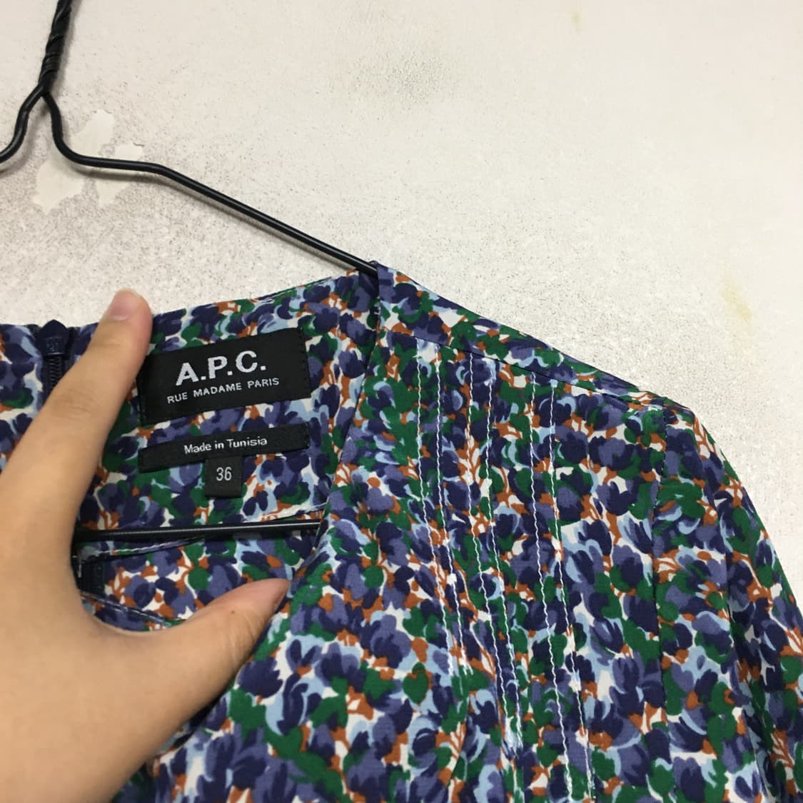 APC 아페쎄 실크 원피스 36 상품이미지4